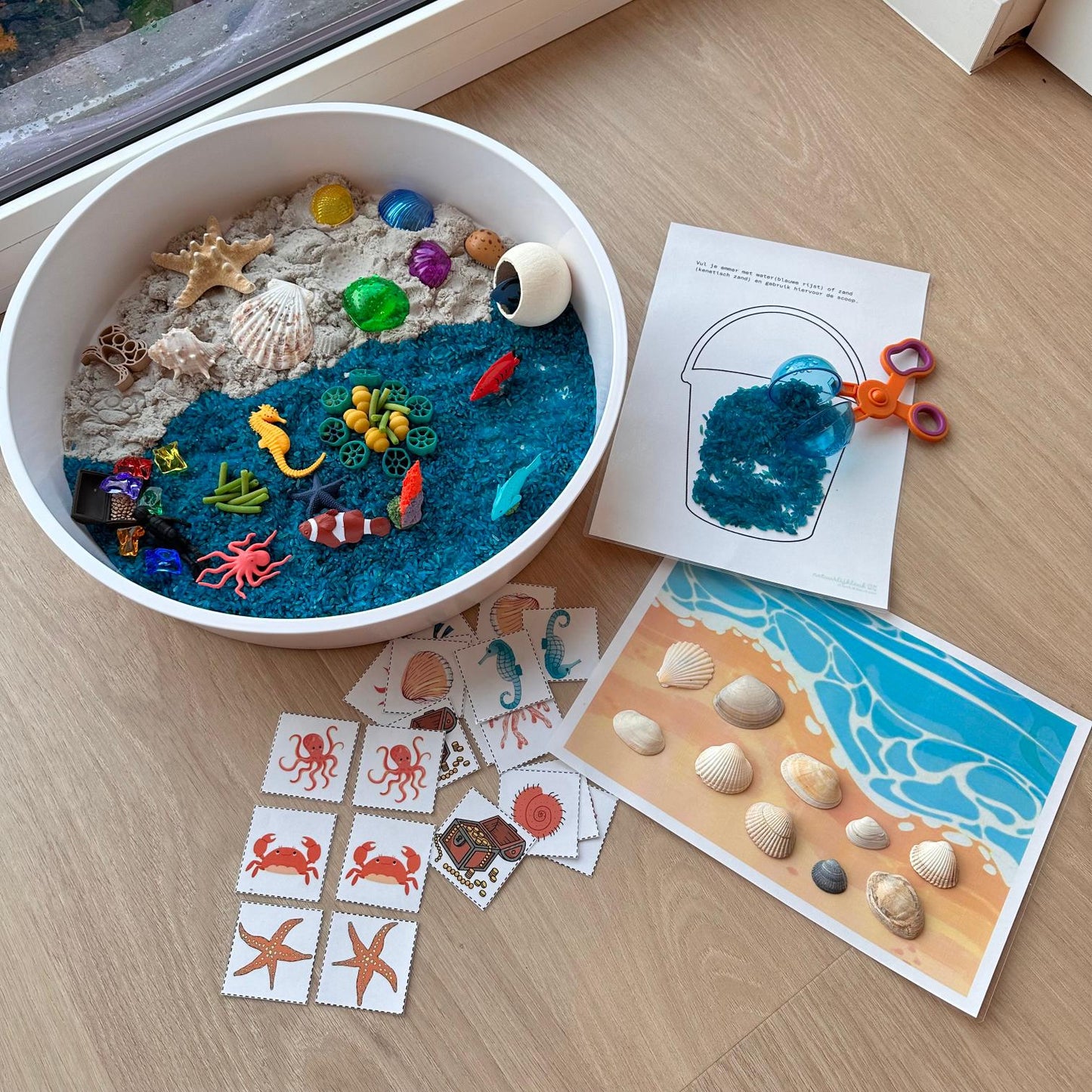 Sensorische box "De oceaan"