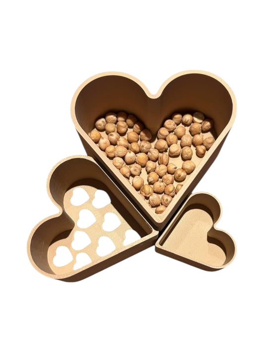 CYW vulvormen set hartjes 3st