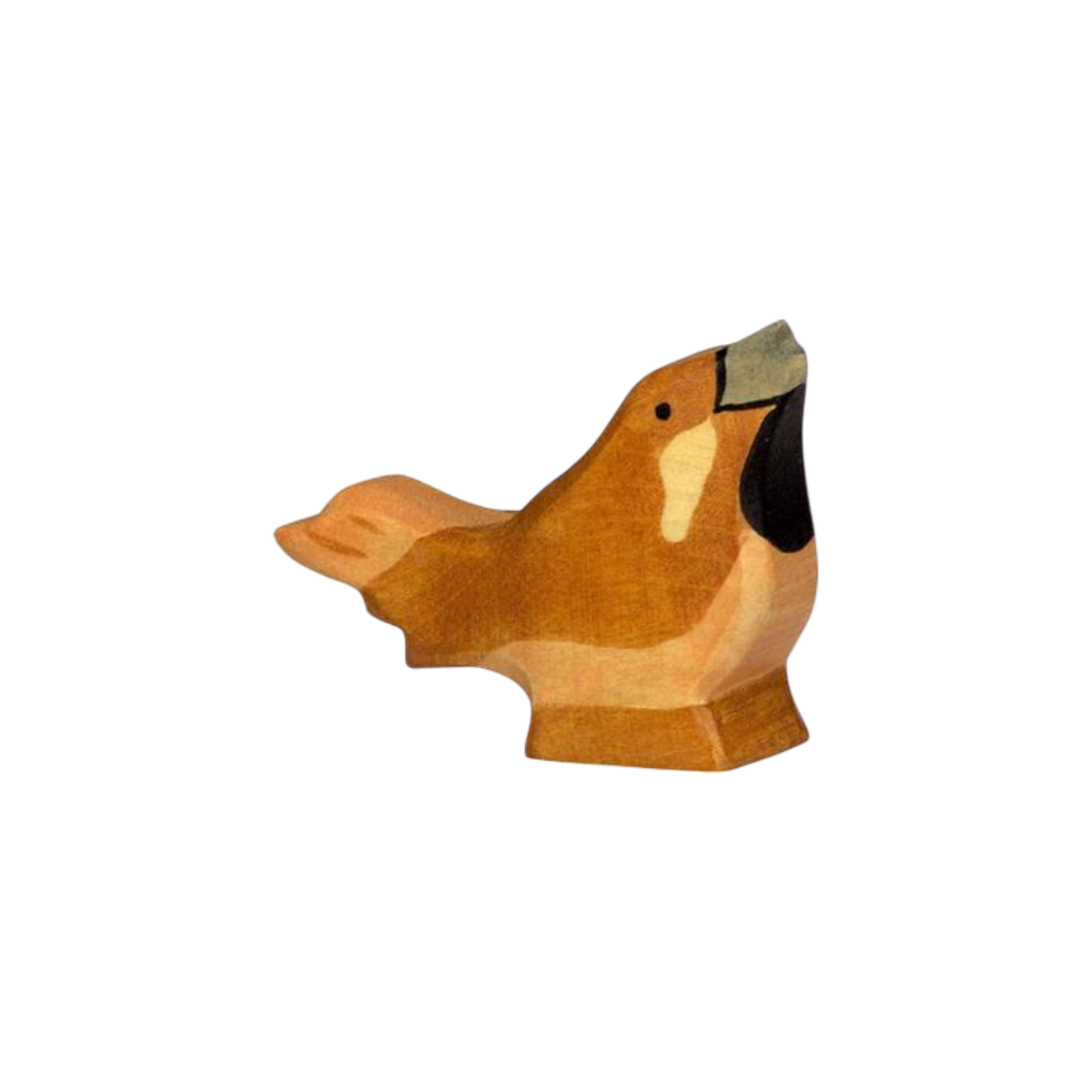 Houten speelfiguur mus