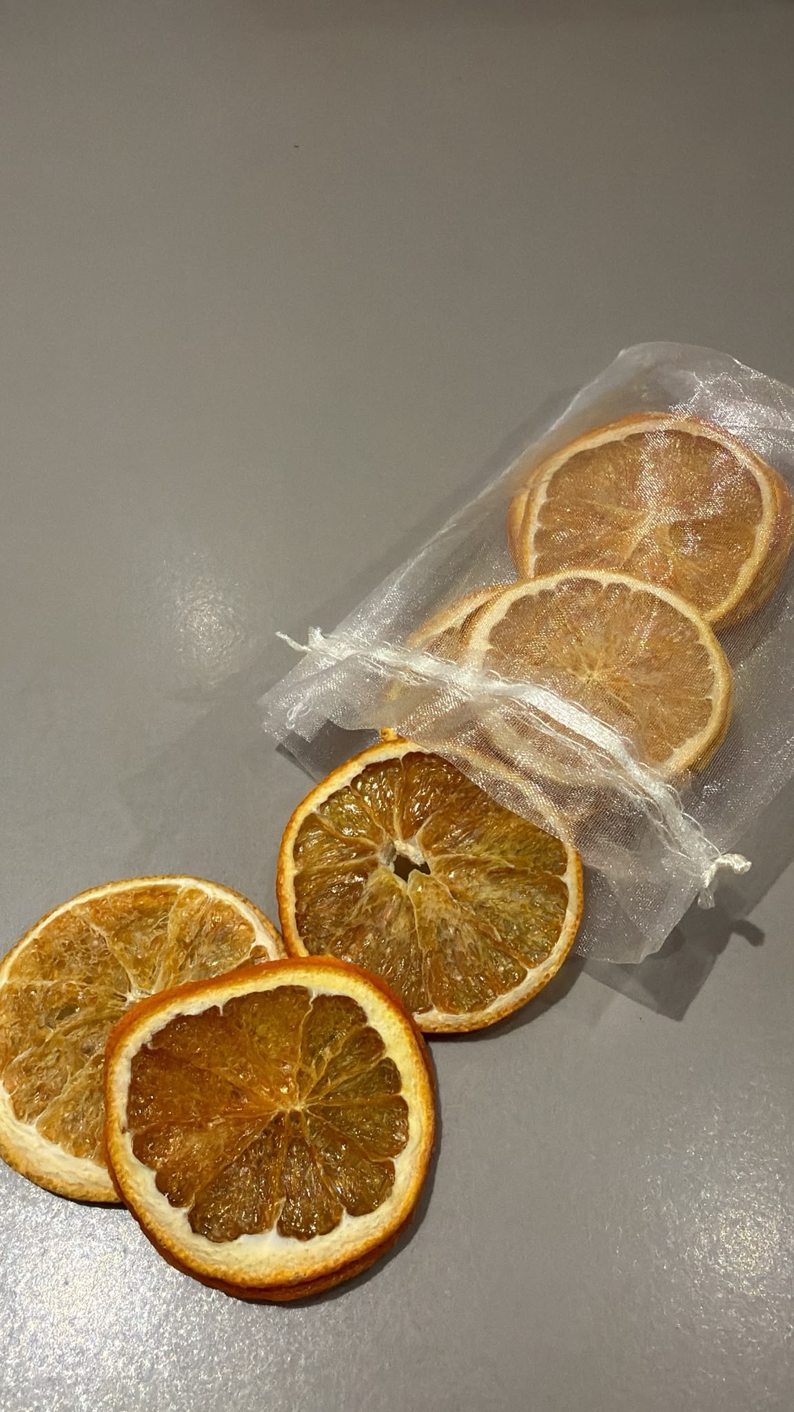 Gedroogde Appelsien schijfjes 10st