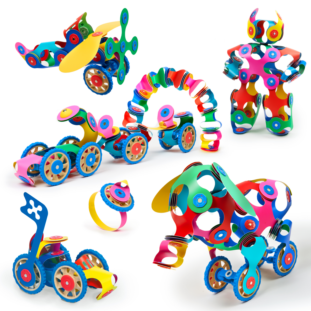 Clixo - Wheel Creator Pack - 72 stuks