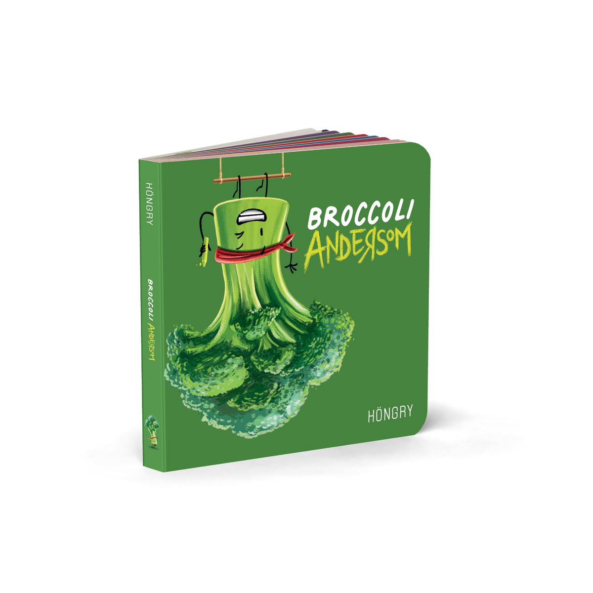 Höngry kartonboek ' Broccoli andersom'