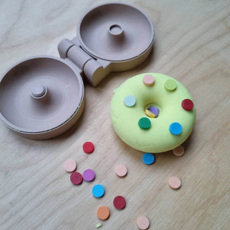 Kiddi Klei en zand mal donut