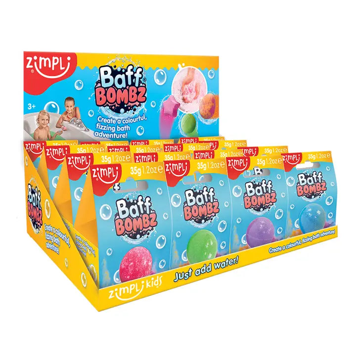 Zimpli Baff Bombz - bruisbal - keuze uit 4 kleuren