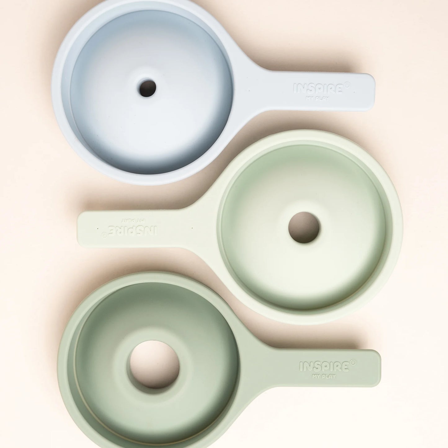 Inspire My Play - Trechters - Groen, blauw - 3st.