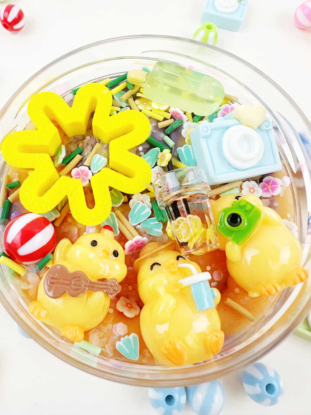 Invitation to imagine speeldeeg duckies on holiday surprise pot