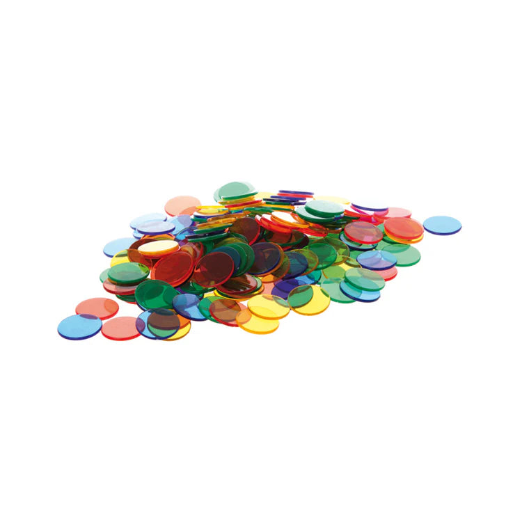 Edx Transparent Clear Counters 500st.