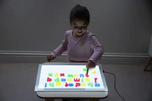 Tickit transparante kleine letters (A-Z)