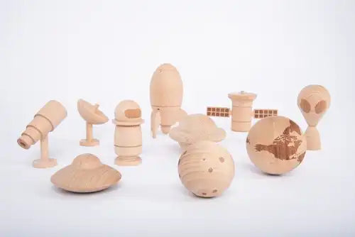 TickiT houten ruimte avontuur 10st.