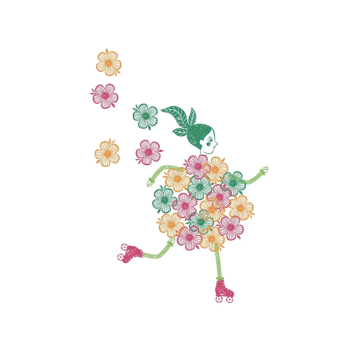 Djeco - Stempelen - Flower girls