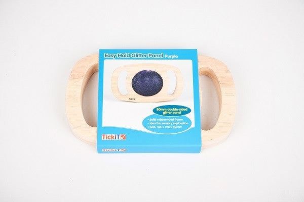 TickiT easy hold glitterpaneel paars