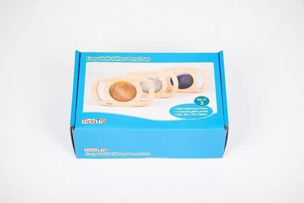 TickiT easy hold glitterpaneel set 3st.