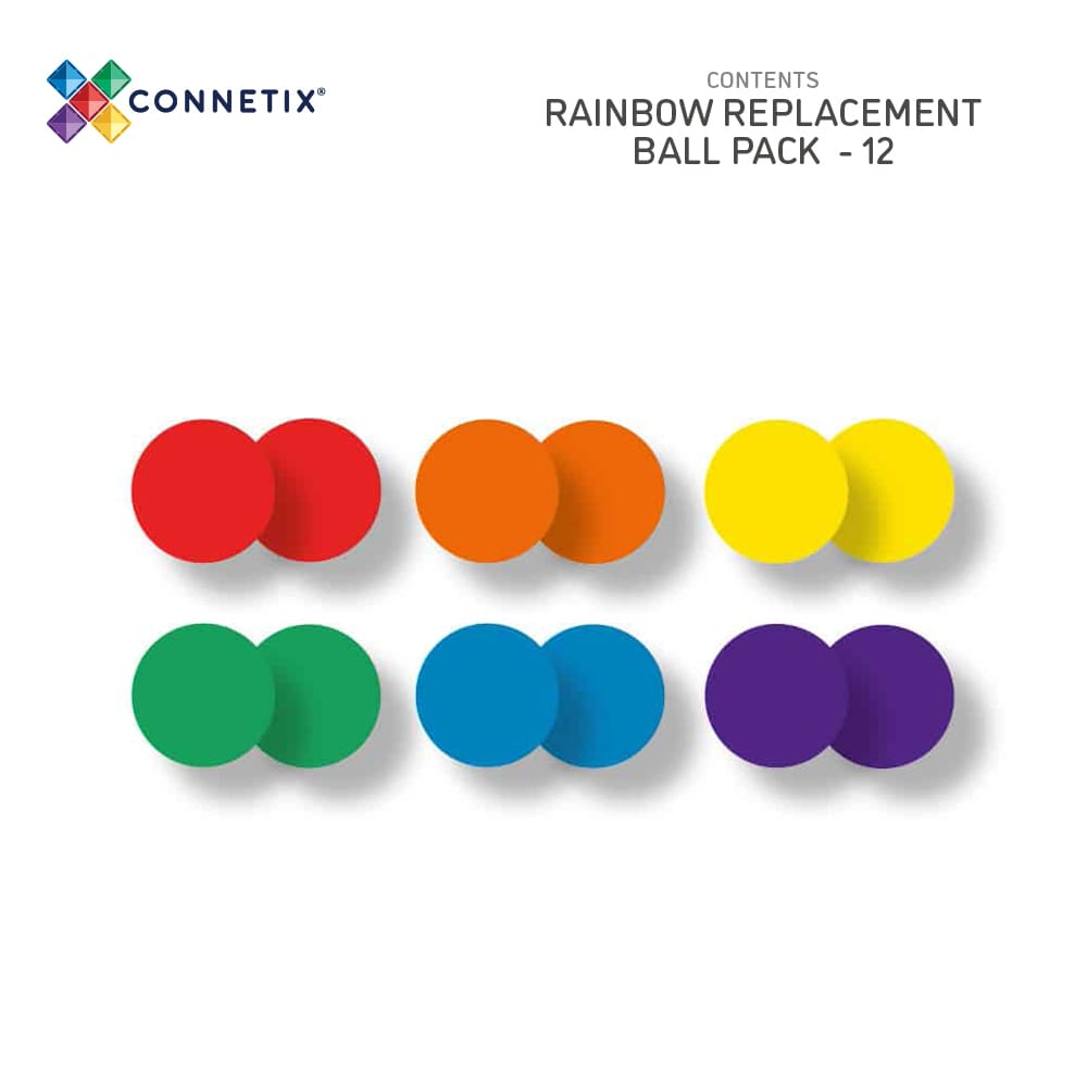 Connetix Rainbow Ball pack 12st.