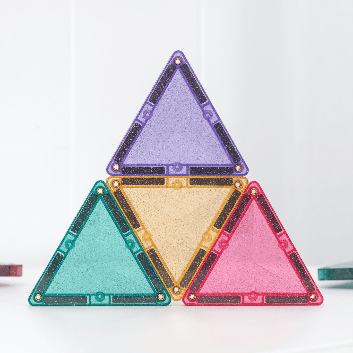 !! Pre - Order!! | Connetix Glitter Castle Pack 48 stuks