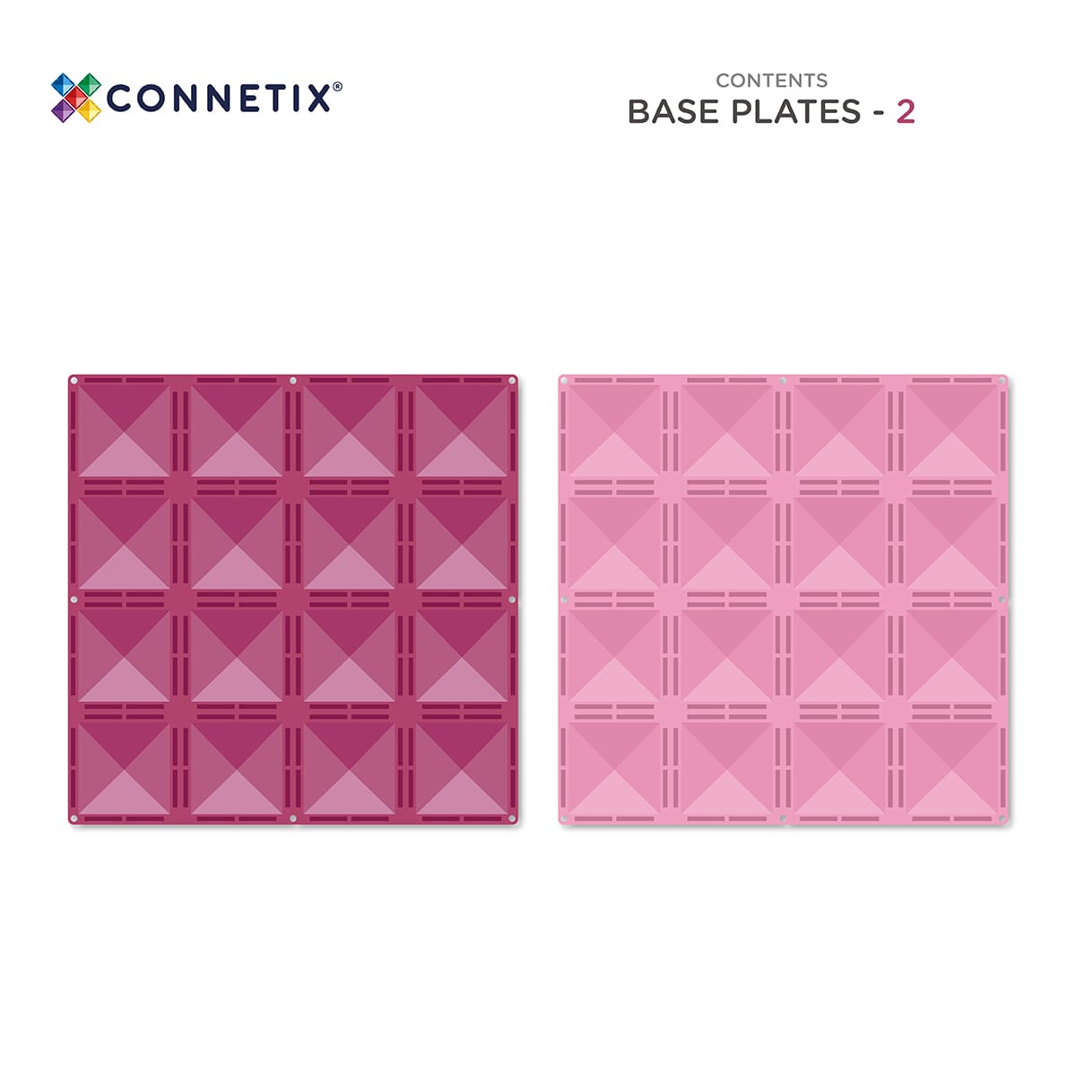Connetix basisplaat | Roze