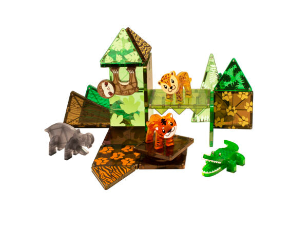 Magna Tiles jungle animals 25stuks