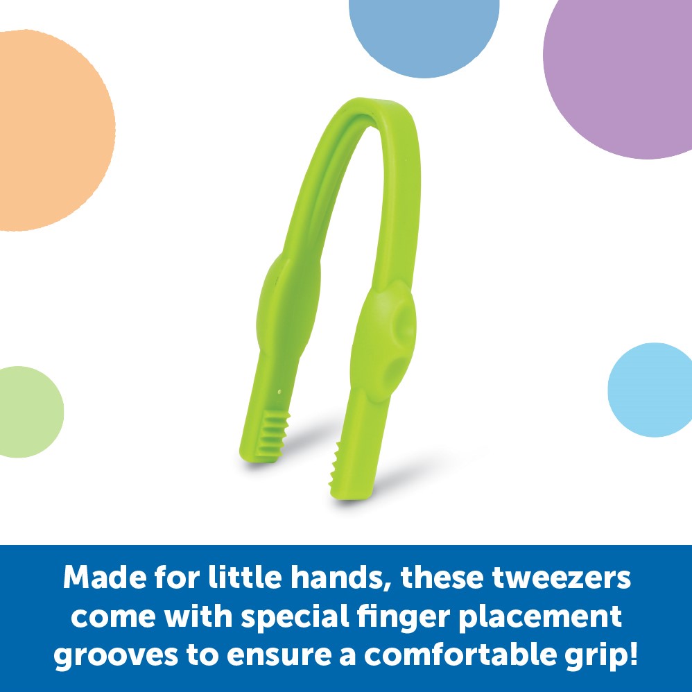 Learning Resources - Easy-Grip Tweezers 12st.