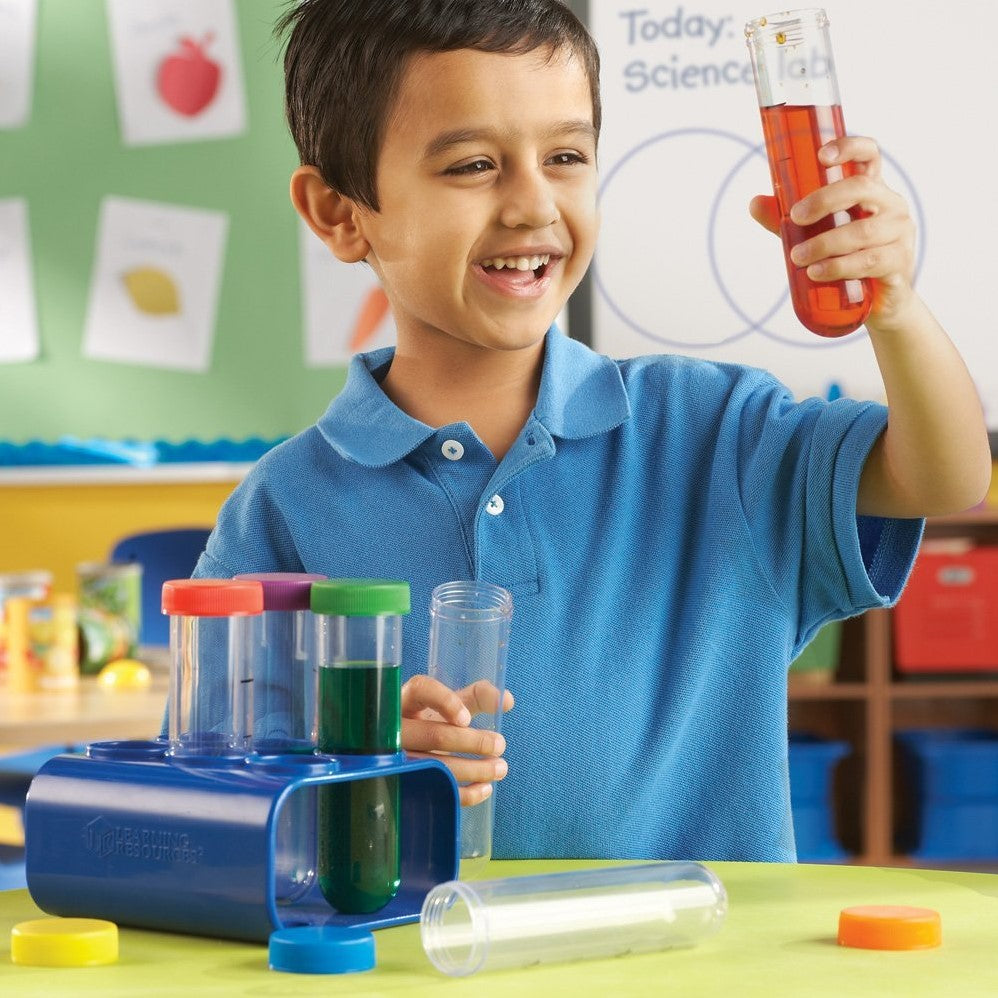 Learning Resources - Test Tubes with stand / reageerbuisjes