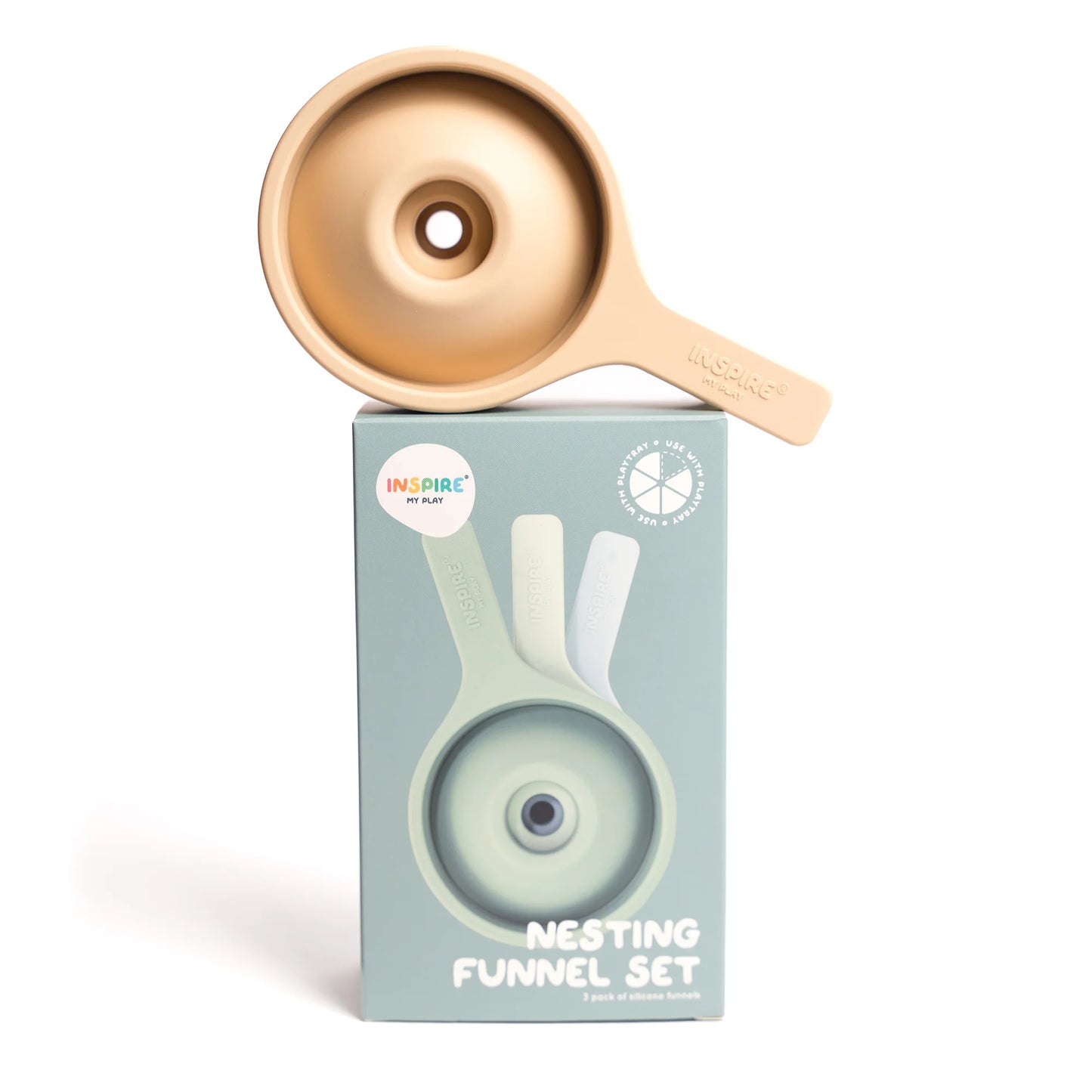 Inspire My Play - Trechters - Natural - 3st.