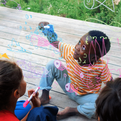 Super Petit | Uitwisbare waskrijtjes regular 5st.