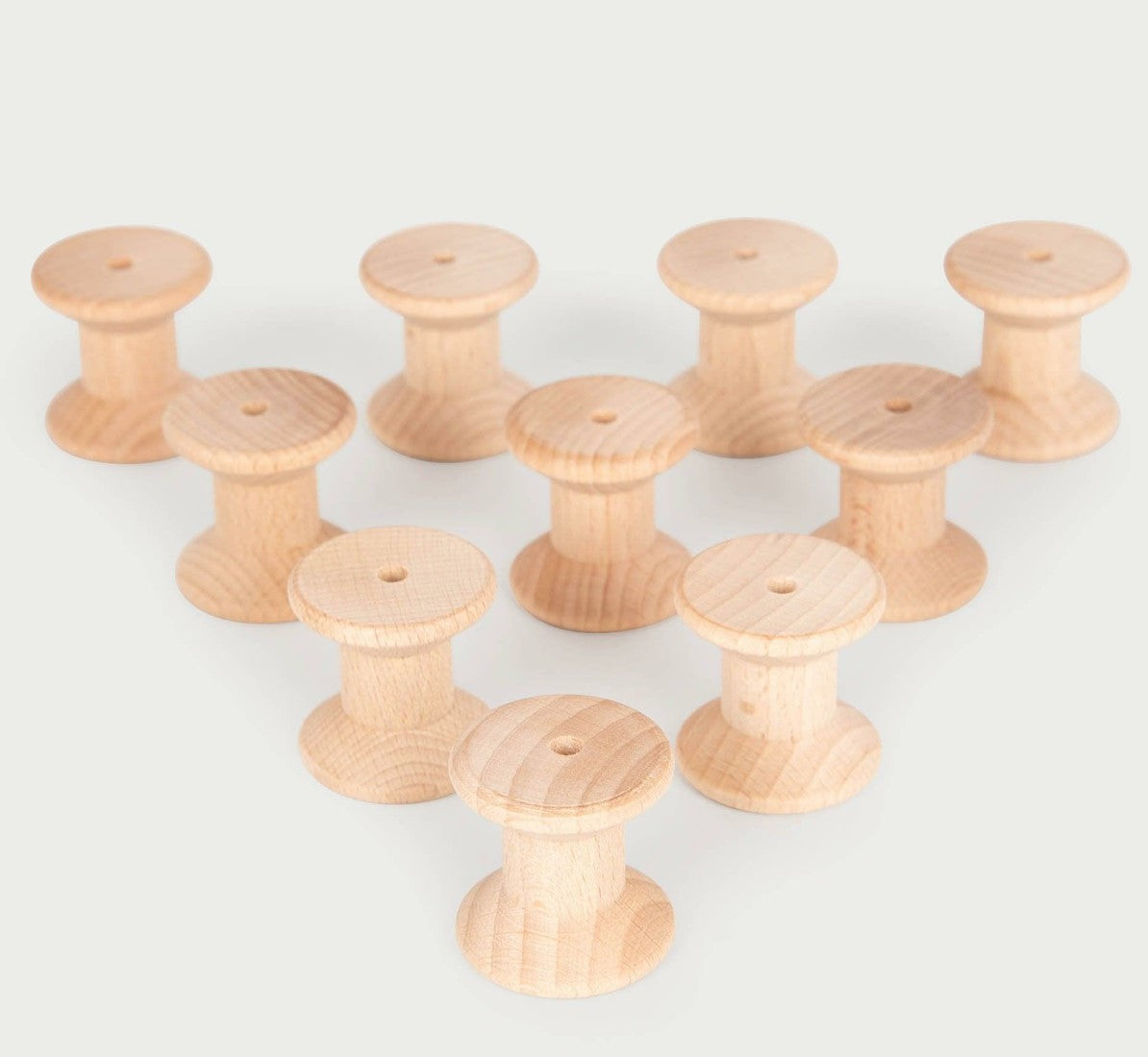 Tickit Houten spoelen 10st.
