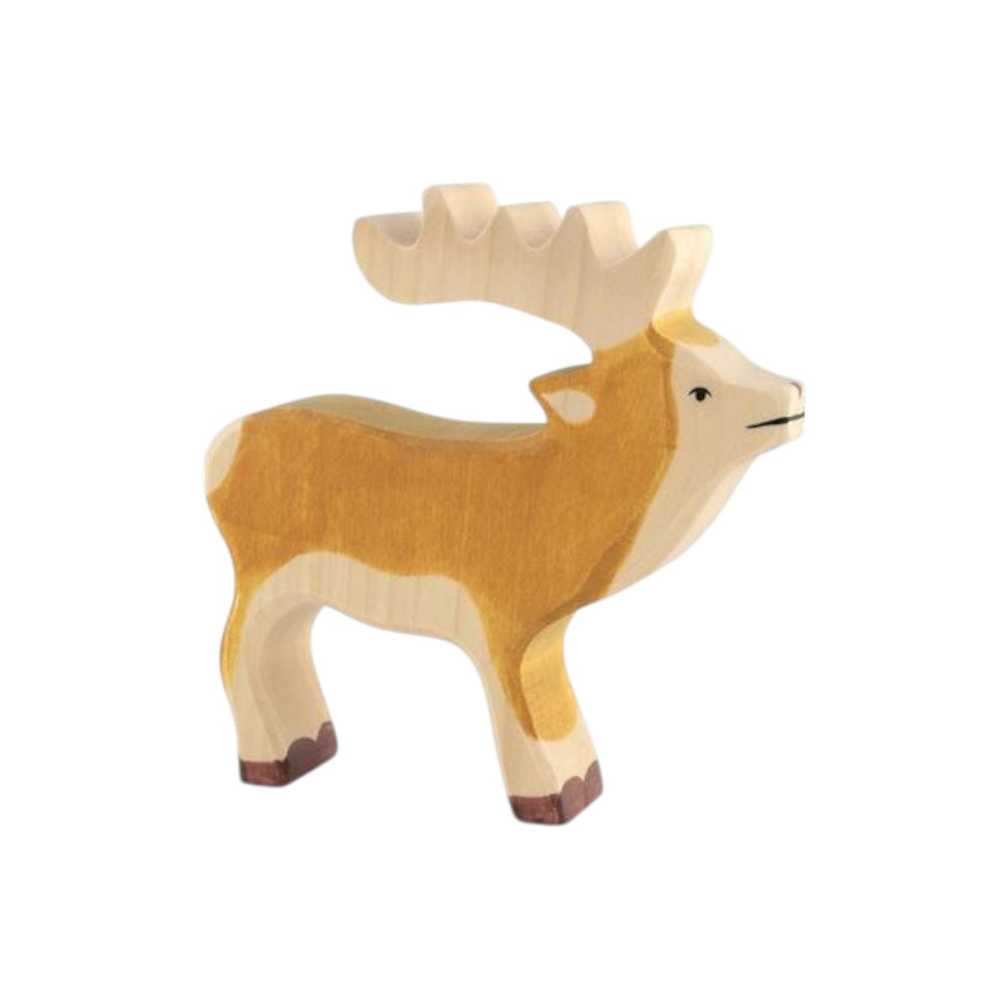 Holztiger houten speelfiguur Hert groot