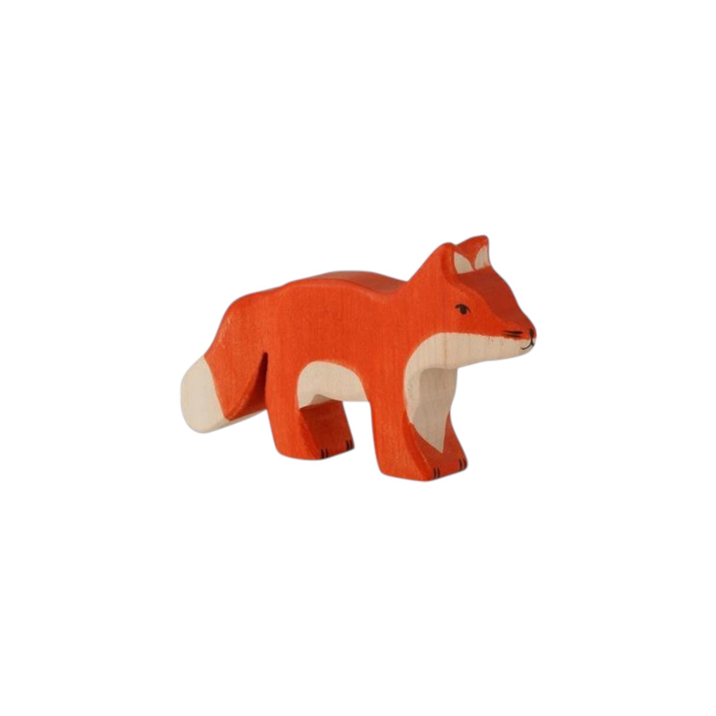 Holztiger houten speelfiguur vos