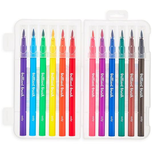 Ooly – Brilliant Brush Markers - Stiften - 12st.