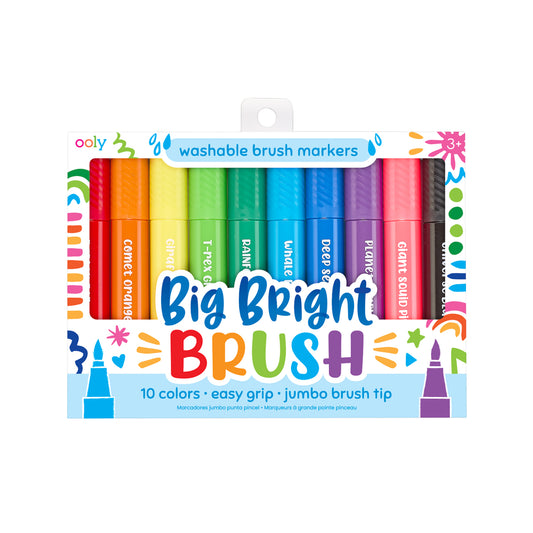 Ooly – Big Bright Brush Markers - Stiften 10st