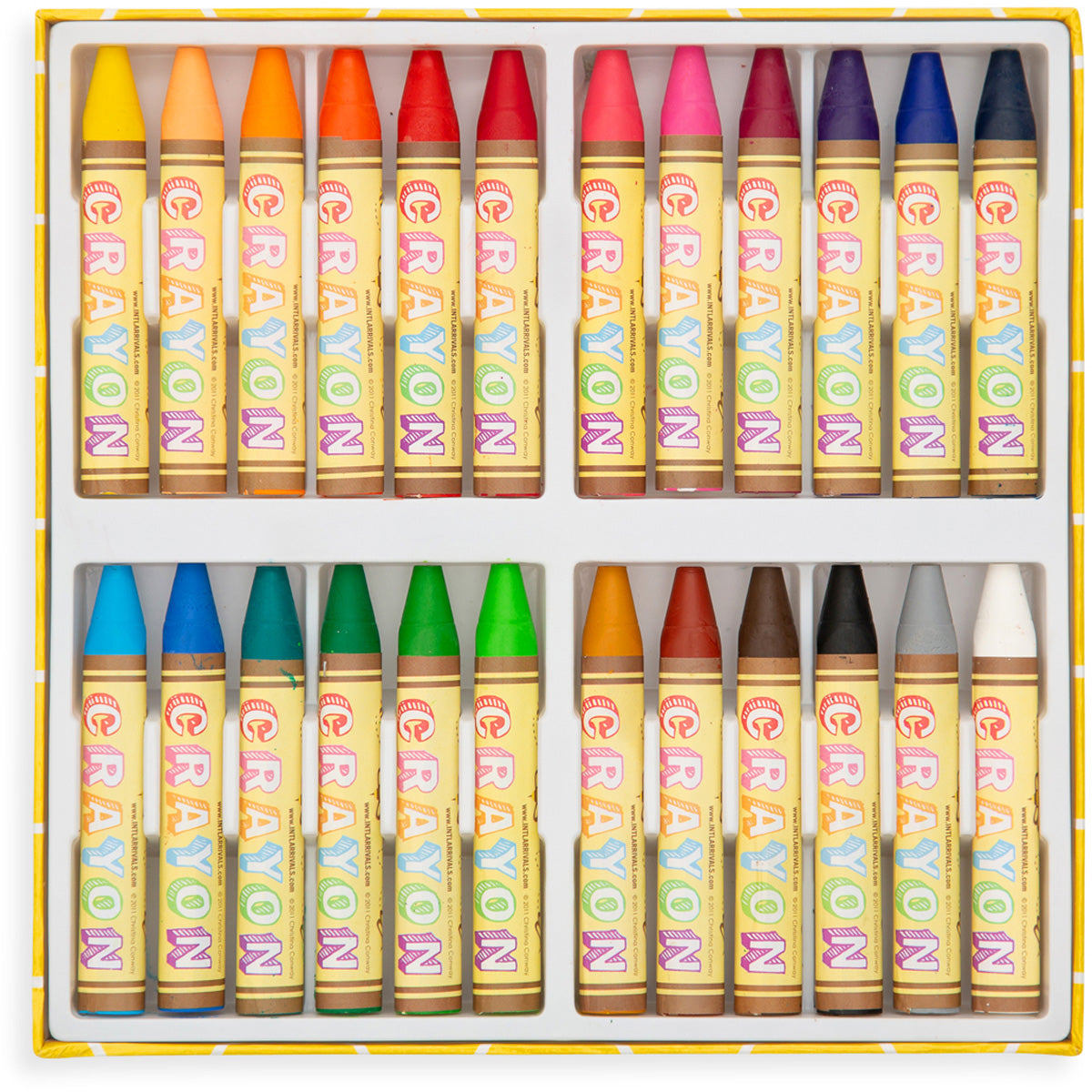 Ooly – Brilliant Bee Crayons – waskrijtjes 24st.