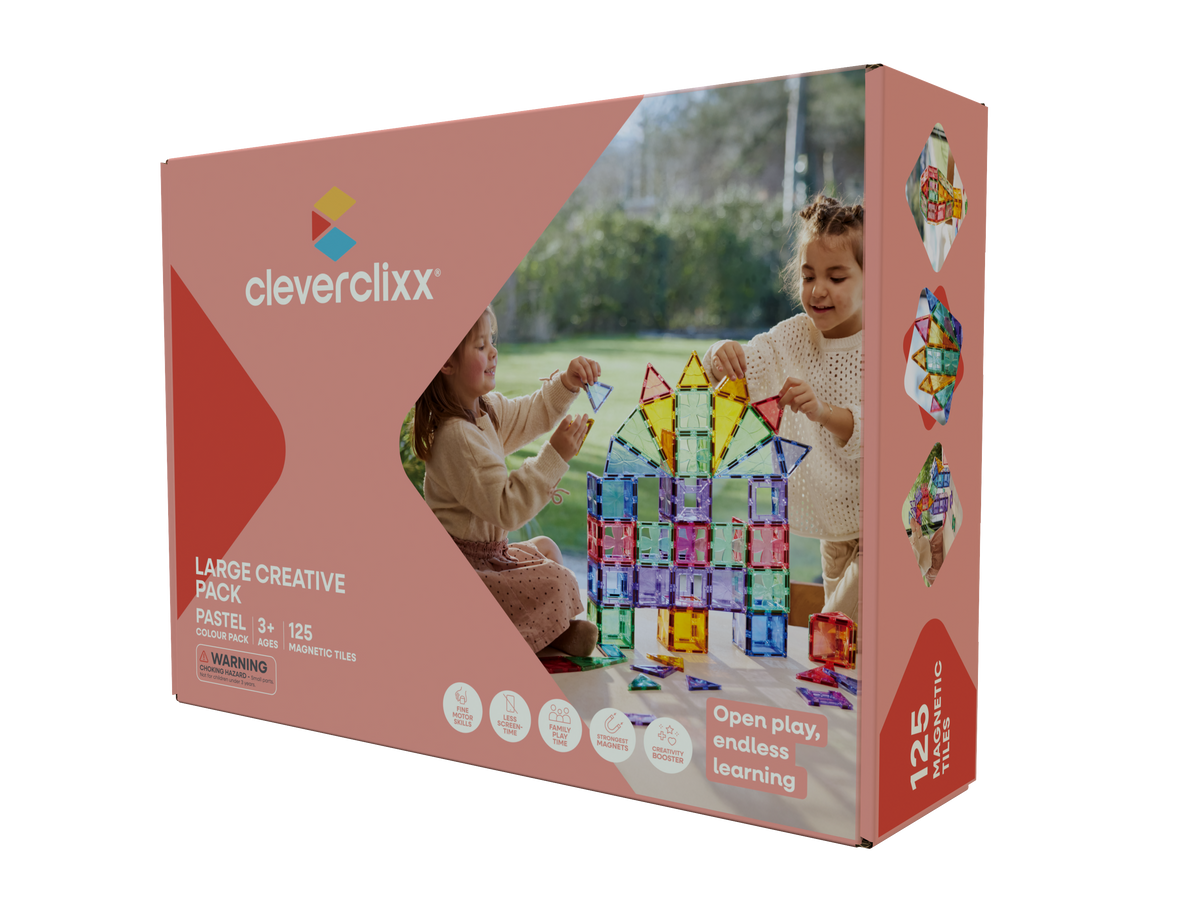 Cleverclixx Large Creative Pack Pastel | 125 stuks