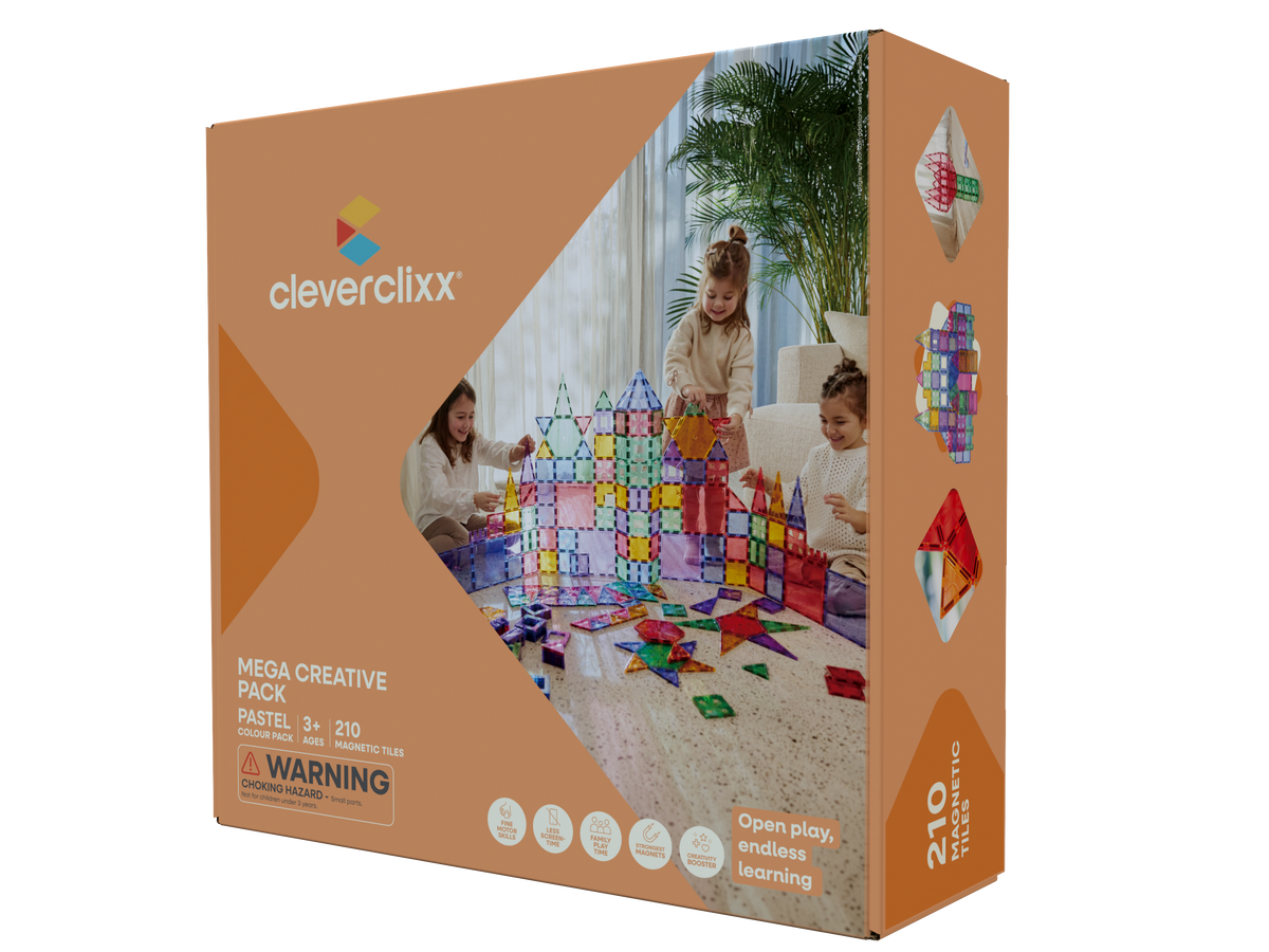 Cleverclixx Mega Creative Pack Pastel | 210 stuks