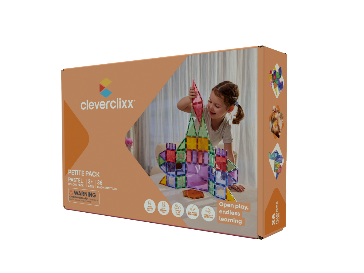 Cleverclixx Petite Pack Pastel | 36 stuks