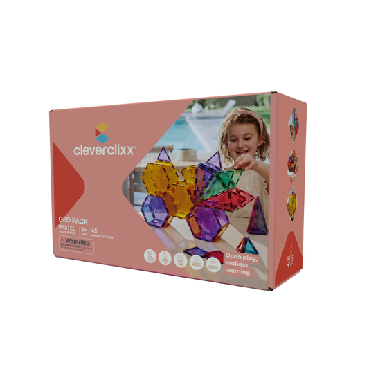Cleverclixx Geo Pack Pastel | 45 stuks