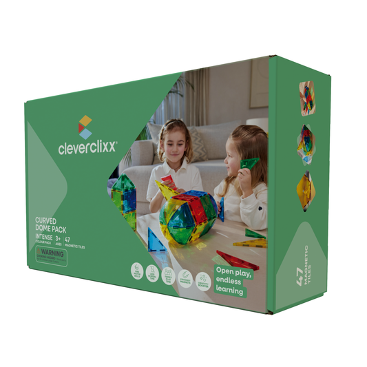 Cleverclixx Curved Dome Pack Intense | 47 stuks