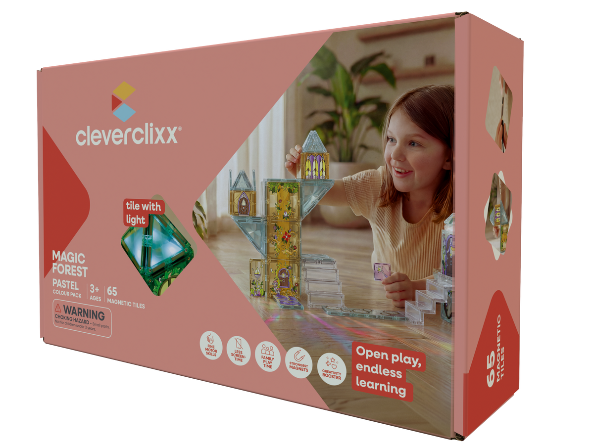Cleverclixx Magic Forest Pack Pastel | 65 stuks