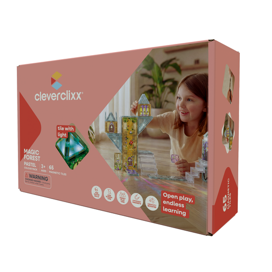 Cleverclixx Magic Forest Pack Pastel | 65 stuks
