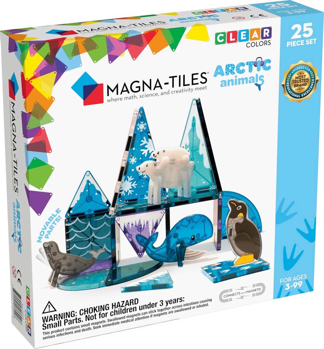 Magna Tiles artic animals 25st.