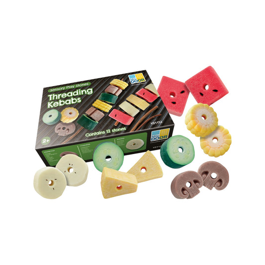 Yellow Door - Sensory Stones - Threading Kebabs 12st.