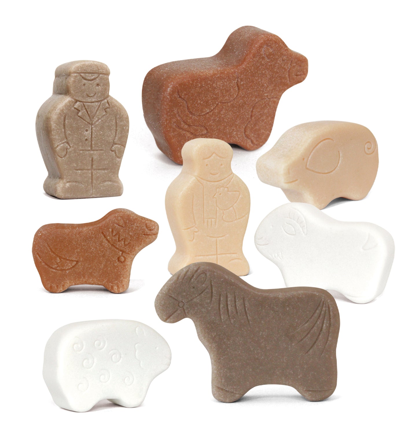 Yellow Door - Sensory Stones - Little lands farmyard