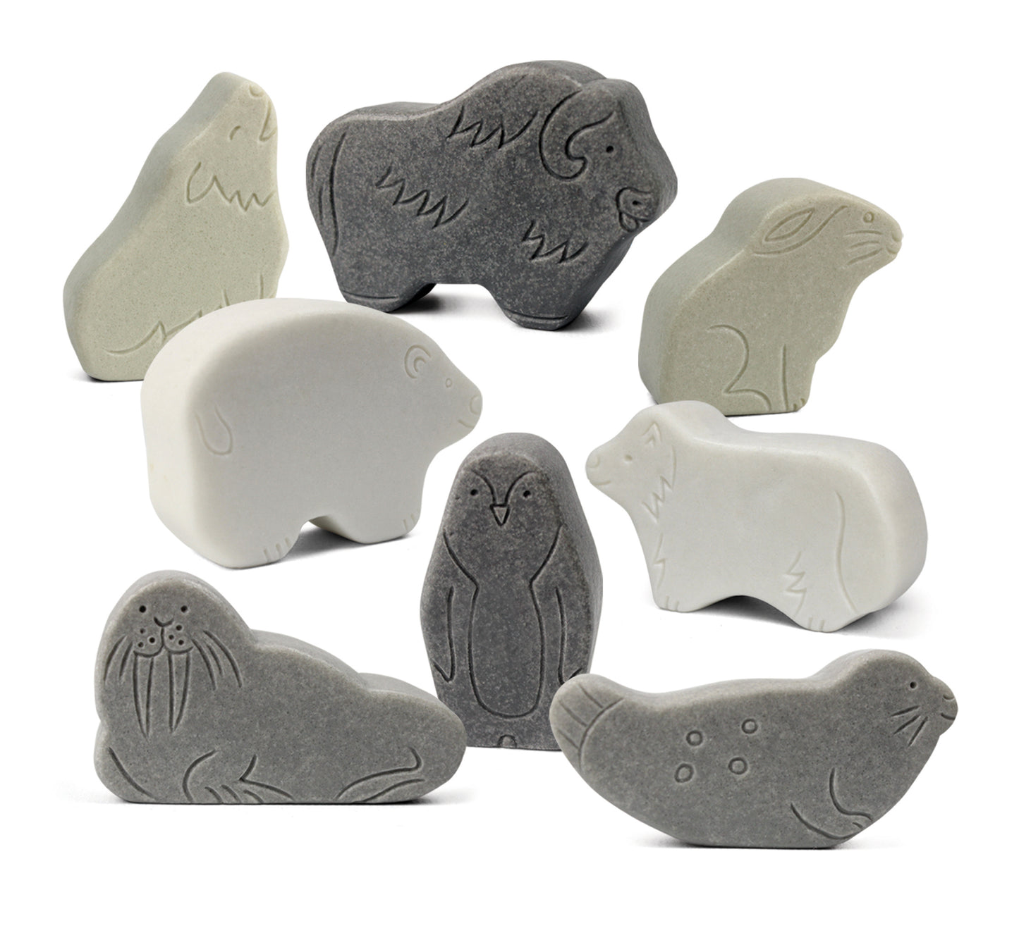 Yellow Door - Sensory Stones - Little lands Polar