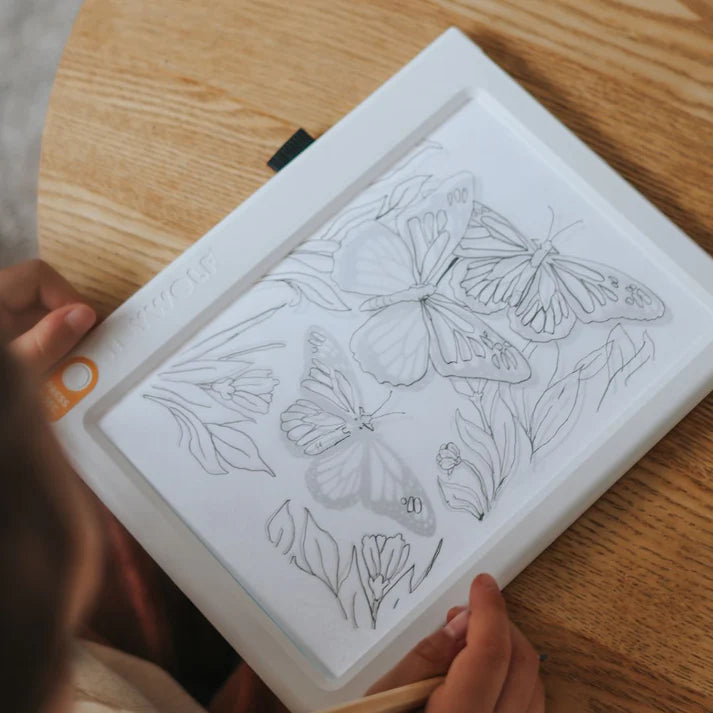 Kidywolf Kidydraw Pad | Verlichte tekentafel Animals |  8+