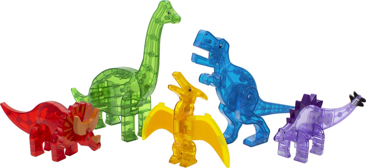 Magna Tiles Dino Set 5 Stuks