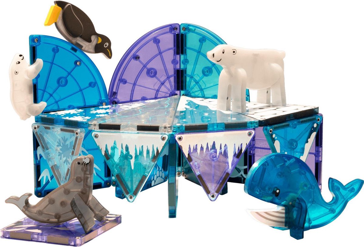 Magna Tiles artic animals 25st.