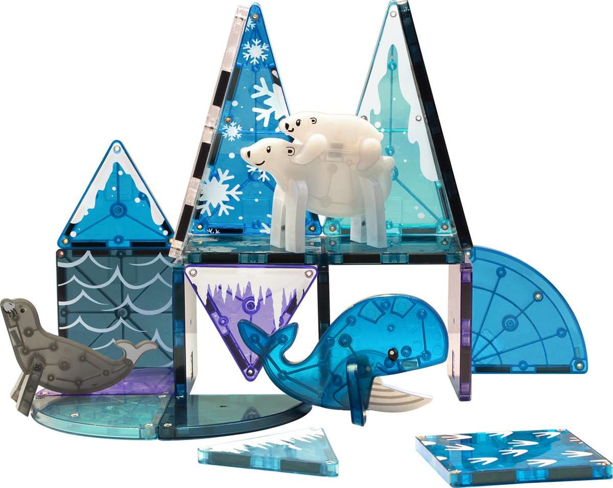 Magna Tiles artic animals 25st.