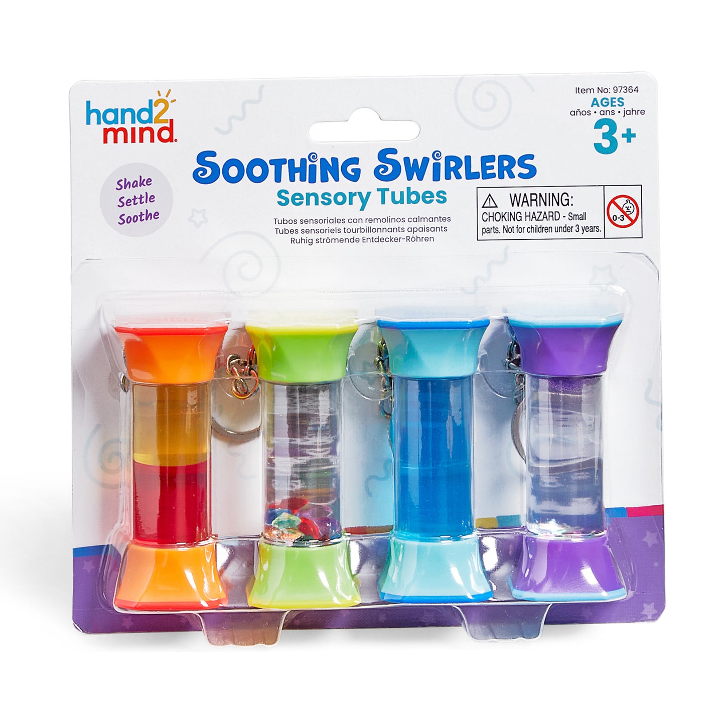 Learning Resources - Soothing Swirlers Sensory Tubes 4st.