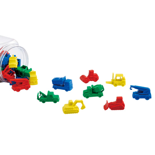 Edx sorteer bouwvoertuigen counters 32st.