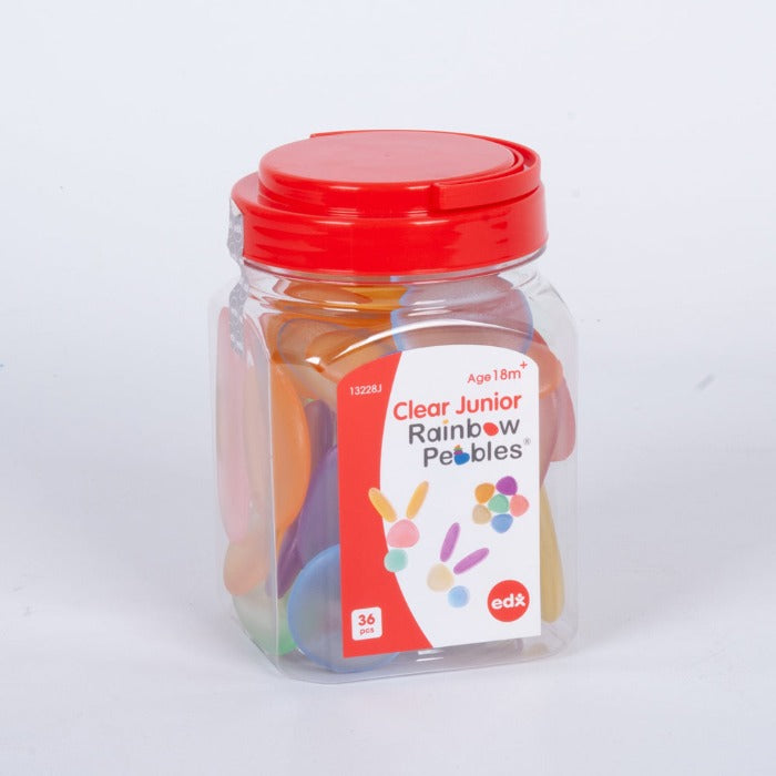 Edx junior regenboog stenen - raibbow pebbles 36st.