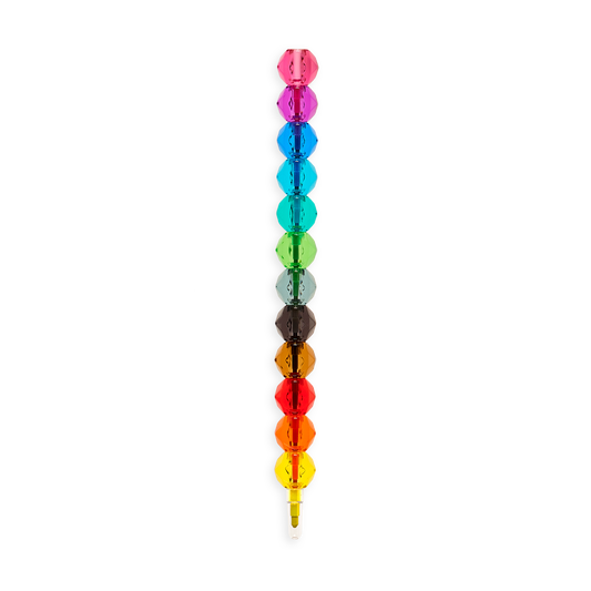 Ooly - Charm to Charm Stacking Crayons - Stapelbare waskrijtjes 12 kleuren