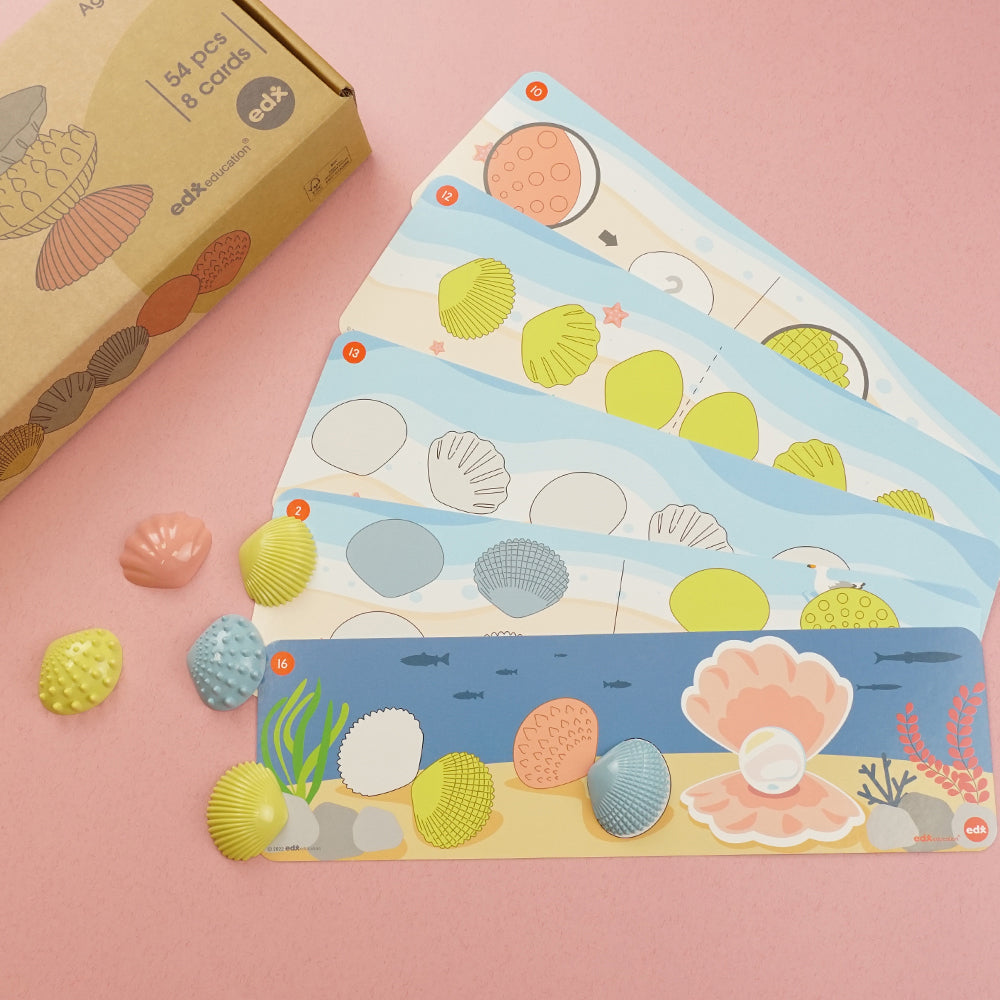 Edx Tactile Shells Activiteitenset